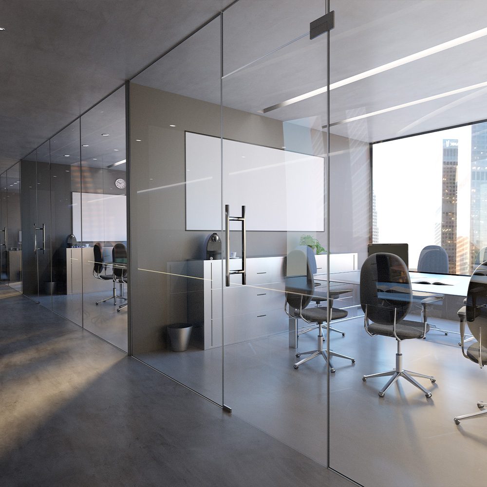 Glass Office Doors and Walls